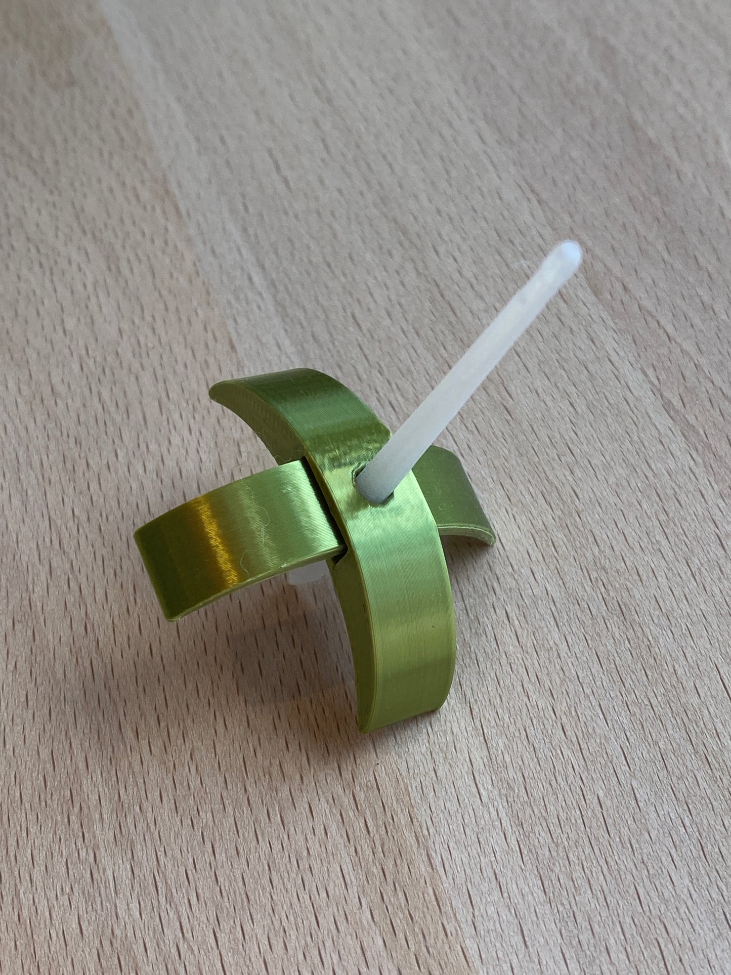 Kitty XS 3D printed Turkish Spindle - green