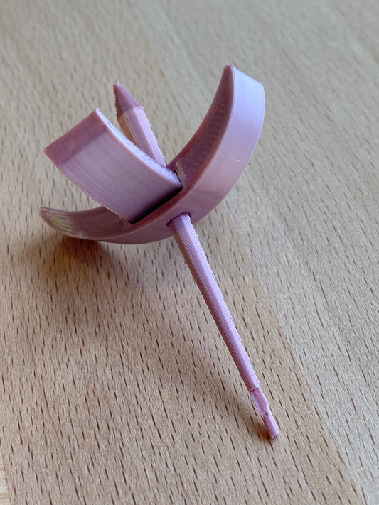 Kitty XS 3D printed Turkish Spindle - lavender