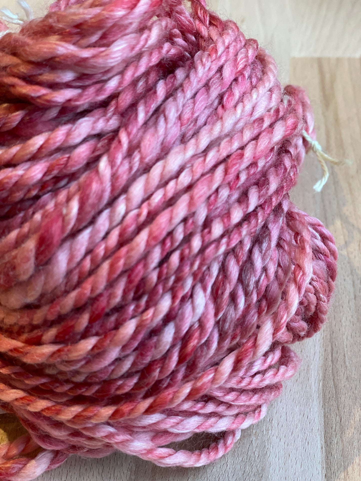 Handspun Yarn - Merino and Seacell - Chunky