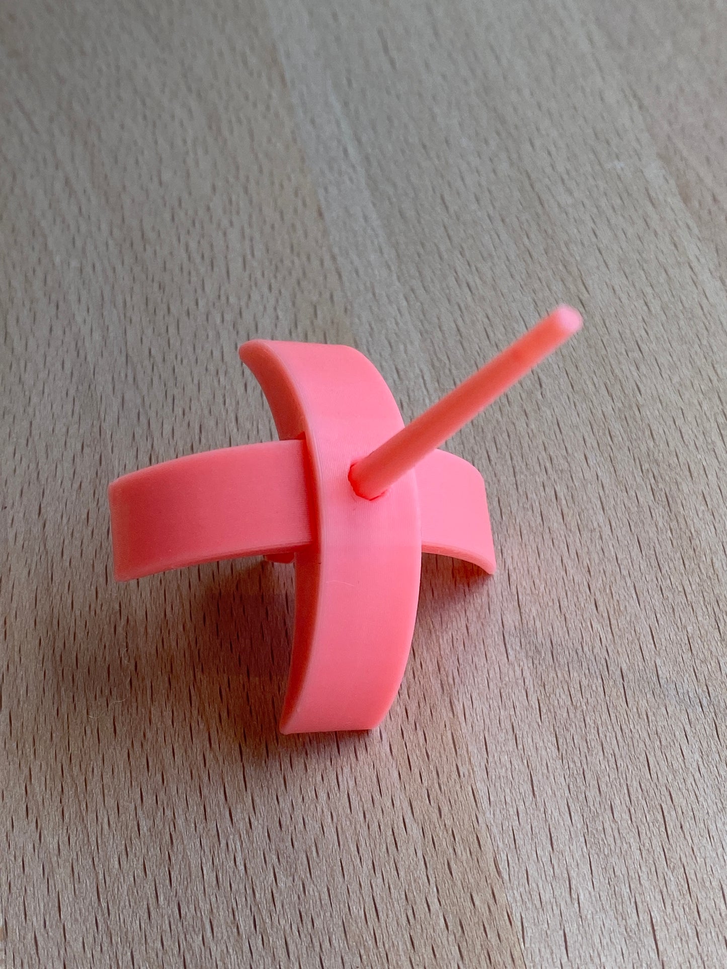 Kitty XS 3D printed Turkish Spindle - bright pale pink