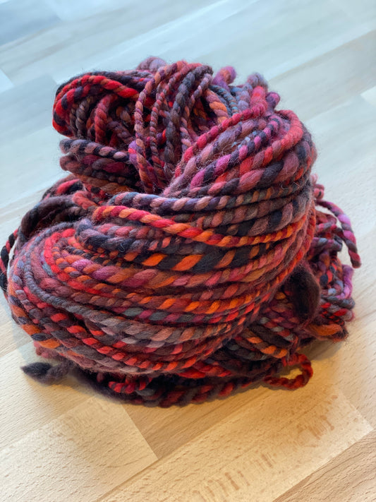 Handspun Yarn - Merino, Angora, Cashmere - Chunky
