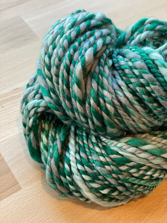 Handspun Yarn - Tencel, Bamboo, Rose, Cashmere - Aran