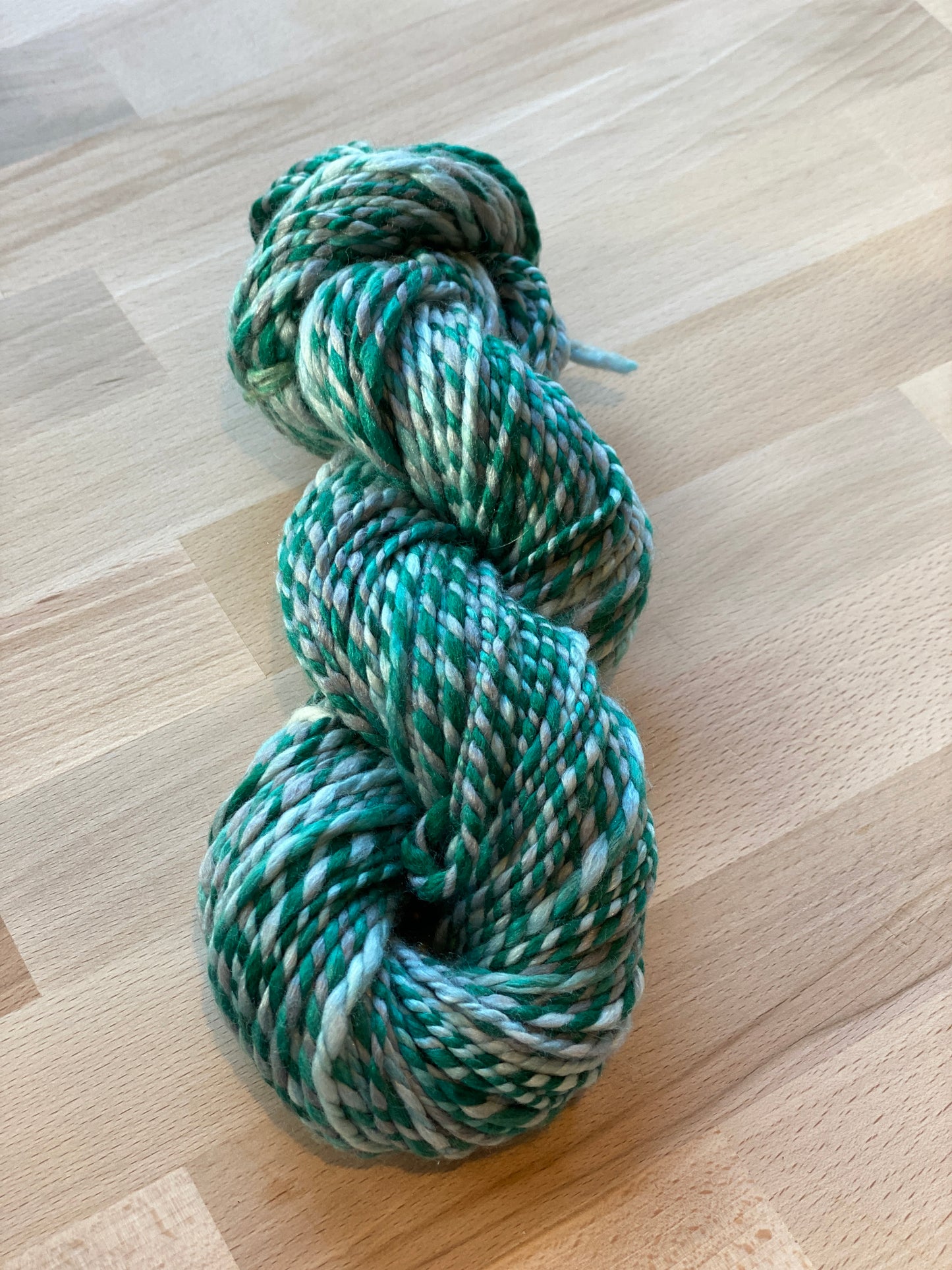 Handspun Yarn - Tencel, Bamboo, Rose, Cashmere - Aran