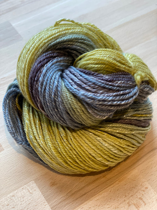 Handspun Yarn - Merino & Tencel - 5ply Gradient