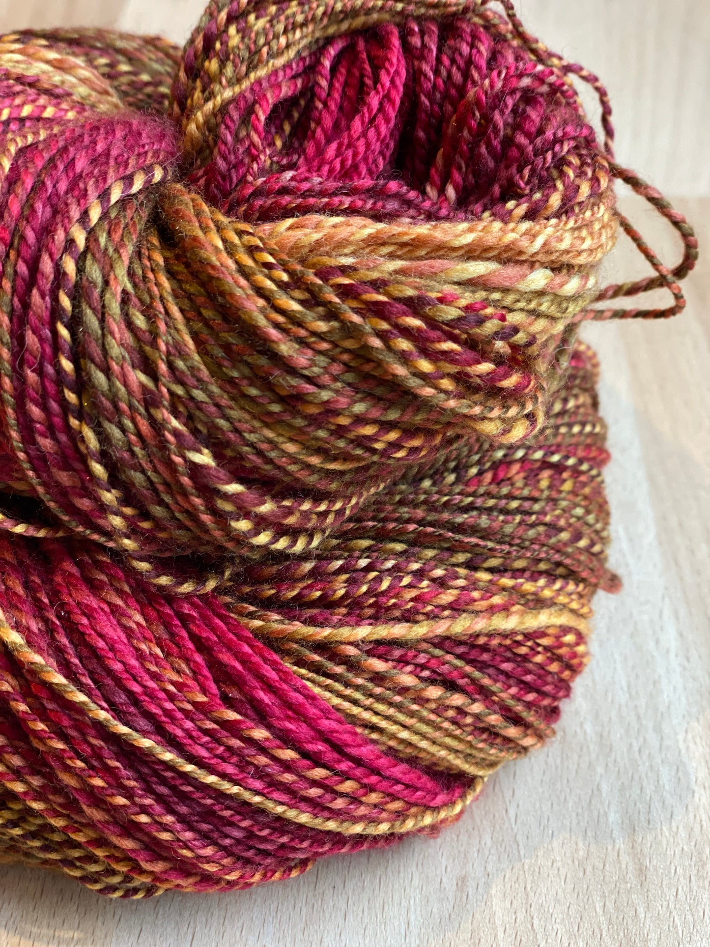 Handspun Yarn - Merino and Silk - 4ply