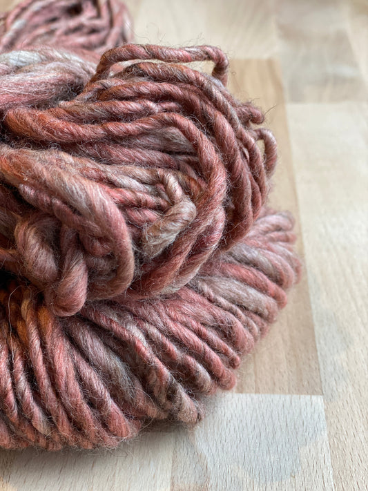 Handspun Yarn - Soay Sheep, Merino, Cashmere, Silk, Angora - Bulky