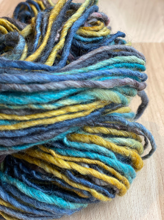 Handspun Yarn - Soay Sheep, Merino, Cashmere, Silk, Angora - Worsted/10ply