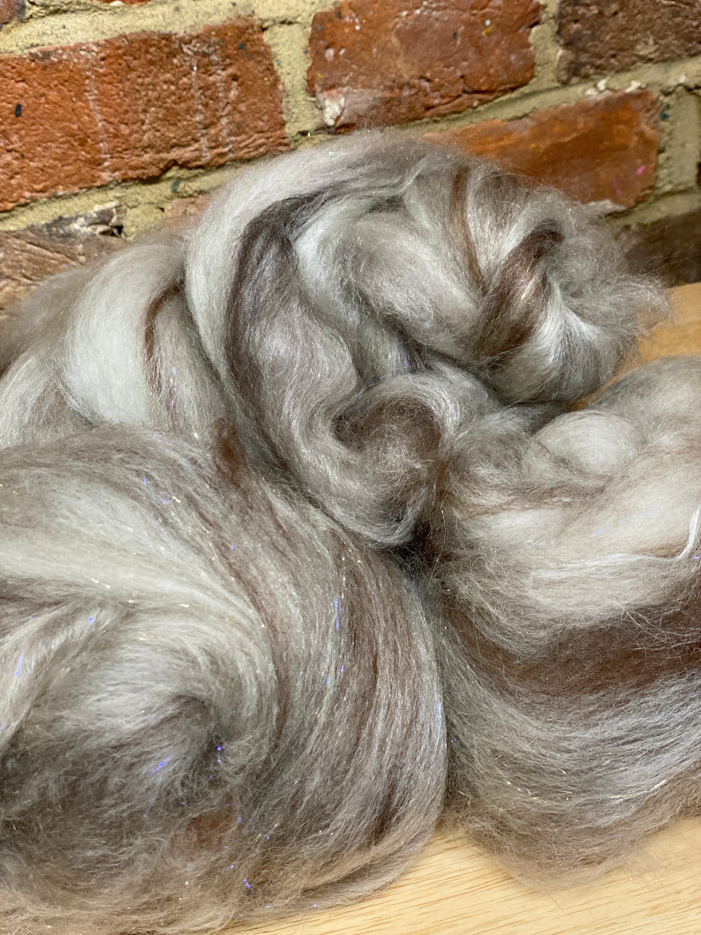 Spinning Batt - Creme Brulee