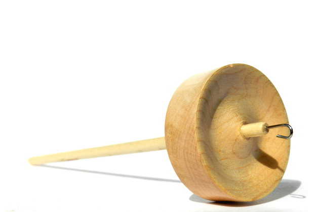 Greensleeves Maple 'Bare Bonsie' Drop Spindle (approx 25gms)