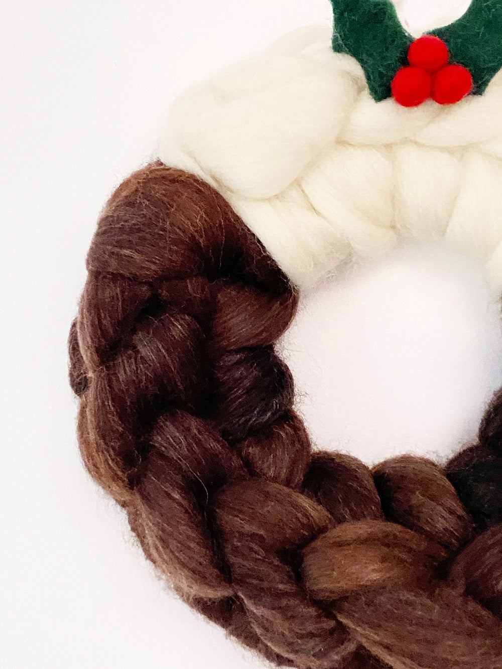 Small Christmas Pud Wreath (D)