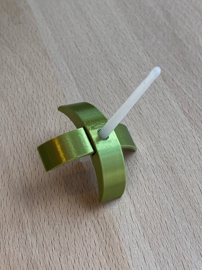 Kitty XS 3D printed Turkish Spindle - green