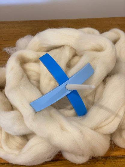 Cat and Sparrow 3D Printed Spindle (approx 25gm) with Fibre