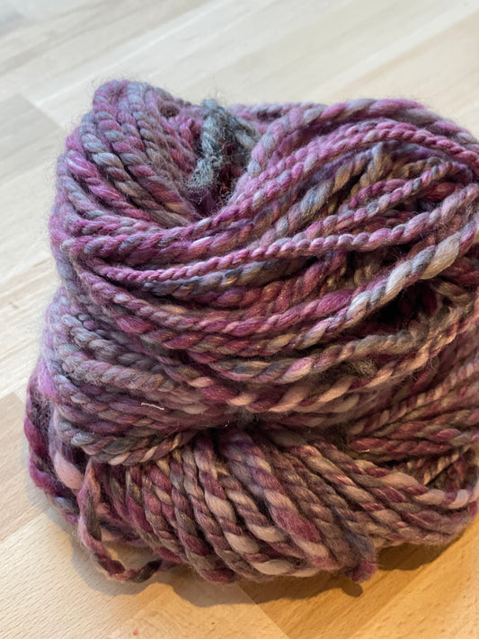 Handspun Yarn - Merino, Tencel, Angora, Cashmere - Chunky
