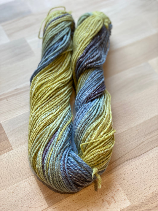 Handspun Yarn - Merino & Tencel - 5ply Gradient