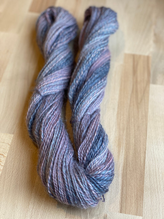 Handspun Yarn - Wensleydale - 4ply