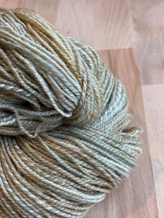 Handspun Yarn - Rambouillet and Silk - 4ply
